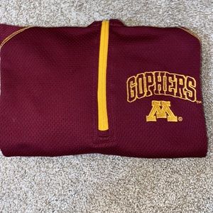 Minnesota Gophers quarter zip